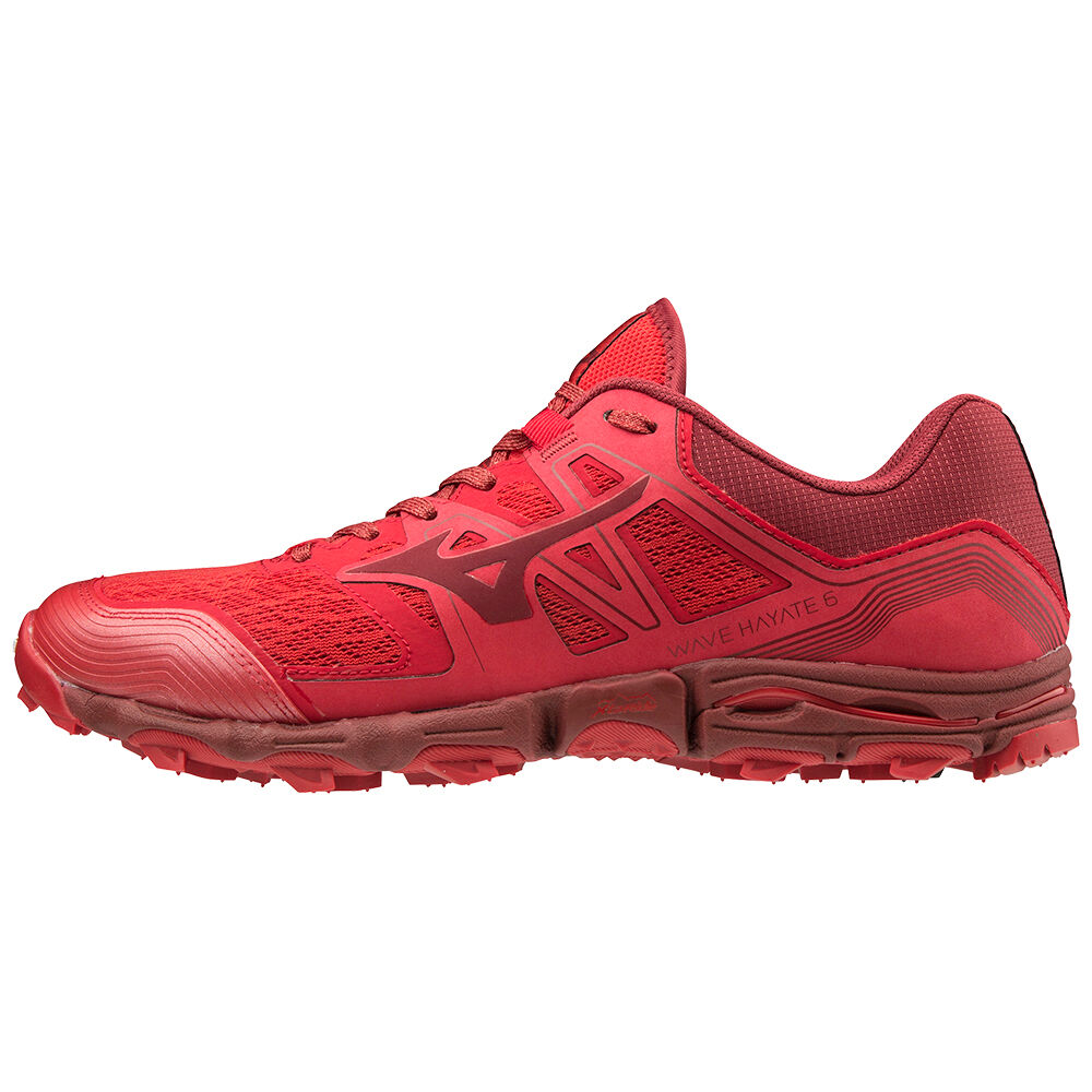 Scarpe Da Trail Running Mizuno Wave Hayate 6 Uomo - Rosse - 87159-CJYE